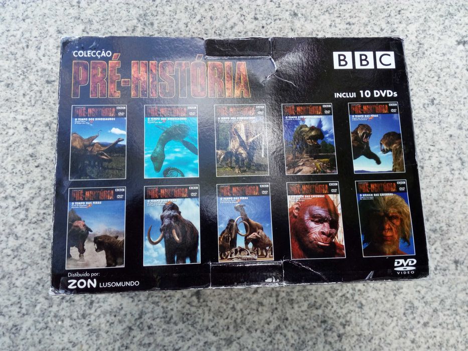 coleção dvds pré historia