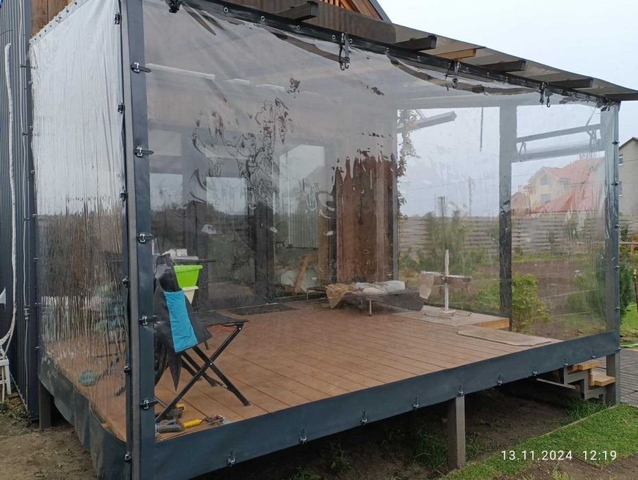 Мягкие окна ПВХ – М‘які вікна для альтанок і терас