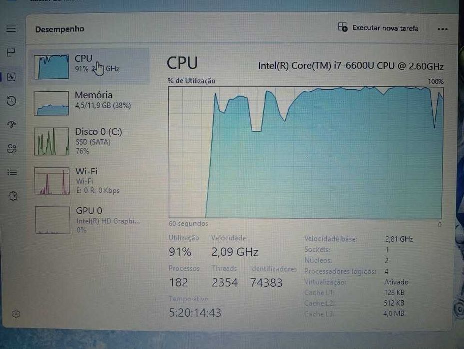 HP Probook650G2 i7 6600U + 12GB RAM + SSD