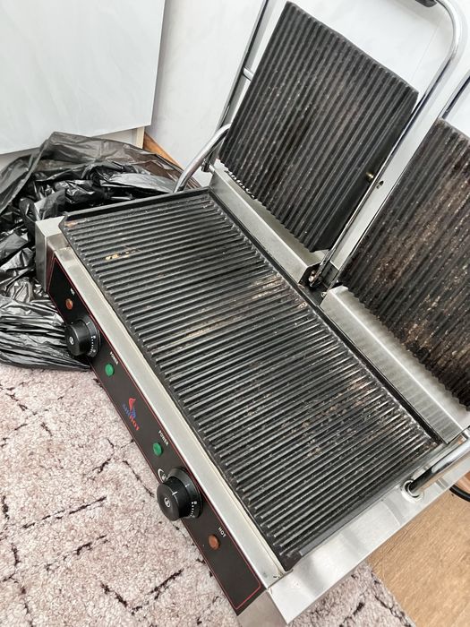 Гриль контактний Airhot DCG  прижимной