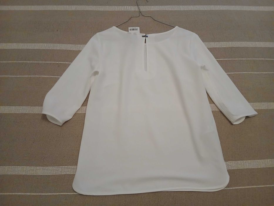 Blusa mangas 3/4 MANGO