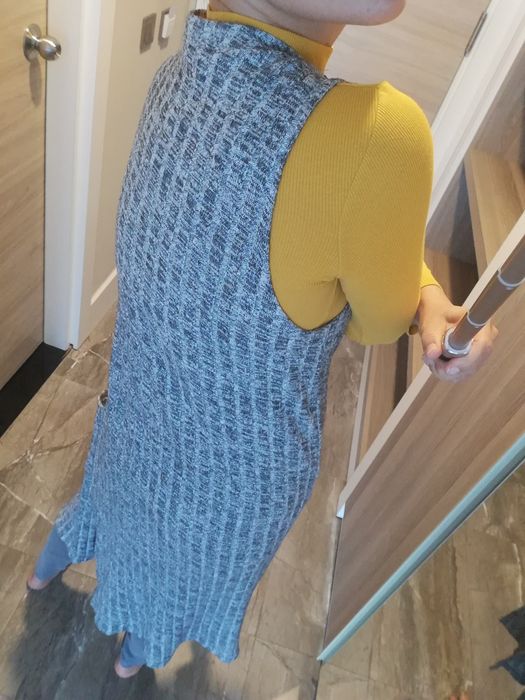 Długi sweter Premium M 38 kardigan kamizelka
