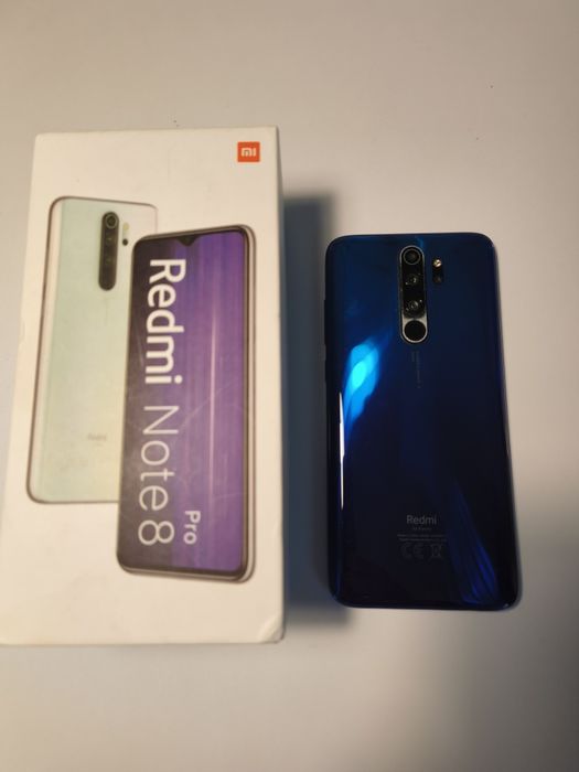 Telefon Redmi Note 8 pro Ocean Blue 6 GB RAM 128 GB ROM