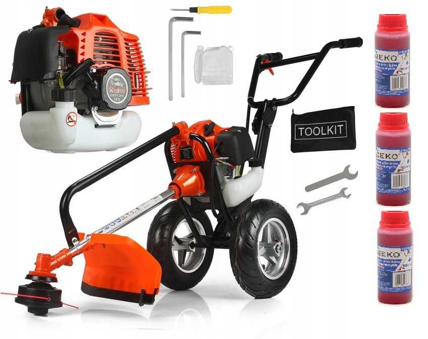 Kosa spalinowa na kołach Demon podkaszarka wykaszarka kosiarka 5,2KM