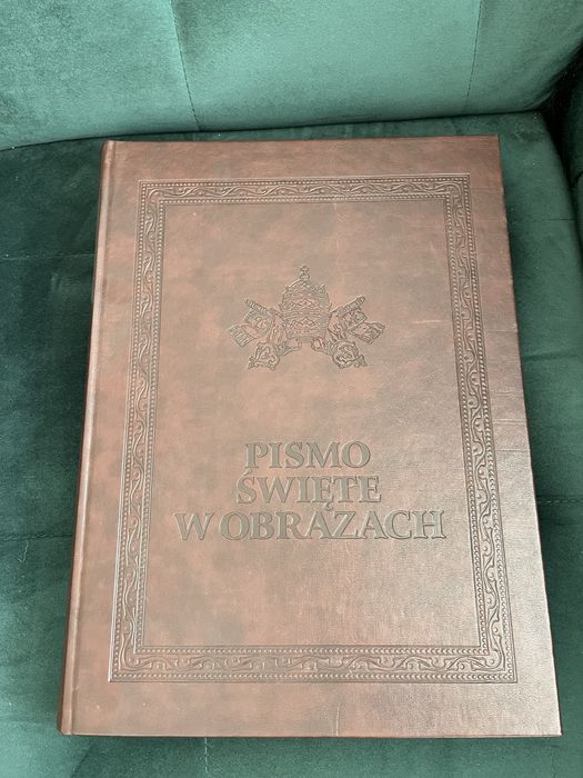 Pismo Święte w skórze w obrazach ryciny z 1925 r