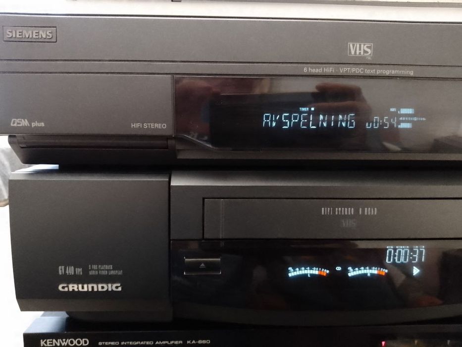 Видеомагнитофоны стерео