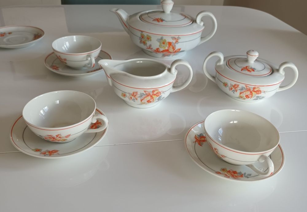 Serviço de chá Vista Alegre.