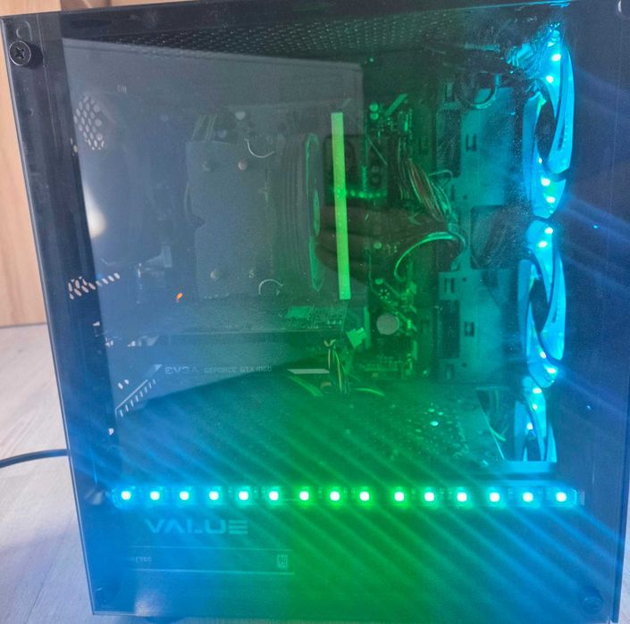 Komputer do Gier! i5/GTX1660/16GBram/SSD/LED/RGB