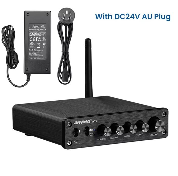 АІУІМА A03, ТРА3116, Bluetooth, усилитель НіFі ТРА3116Д2 2,1