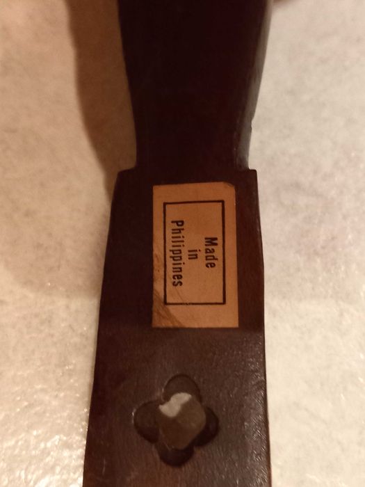 Drewniane duze sztućce dekoracja