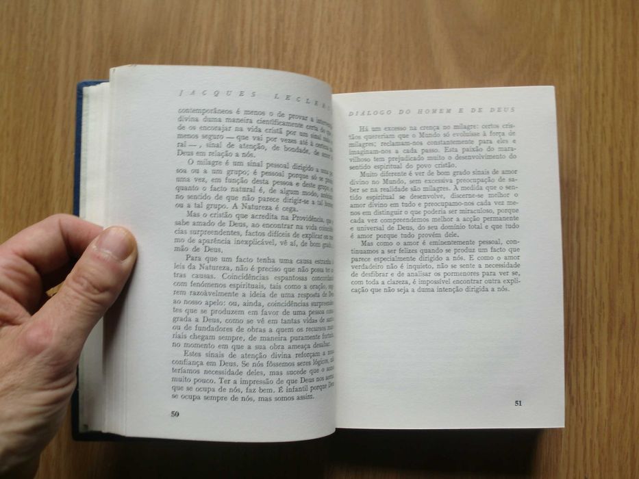 Diálogo do Homem e de Deus / O Matrimónio Cristão de Jacques Leclercq