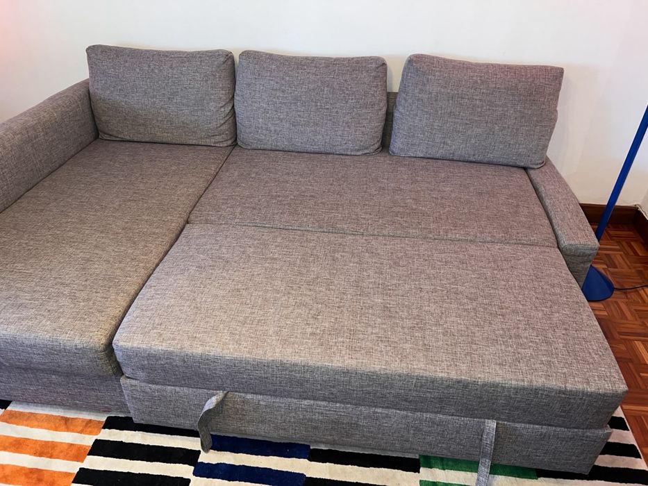 Sofá-cama chaise longue com arrumação - IKEA FRIHETEN [ NEGOCIÁVEL ]
