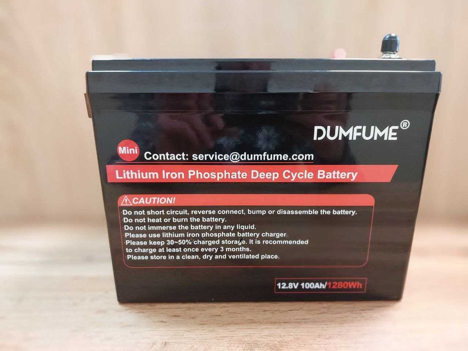 Аккумулятор LiFePO4 12.8V 100Ач | BMS |В наявності в Україні на складі