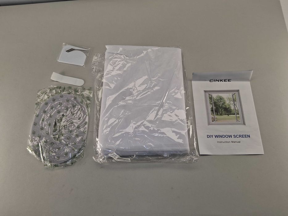 M117 Biała Siatka Ochronna Na Okno Przeciw Owadom
