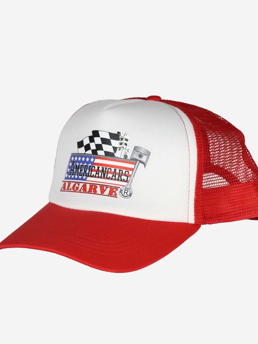 Boné Cap Trucker Red Bull Chapéu Americancancars Algarve