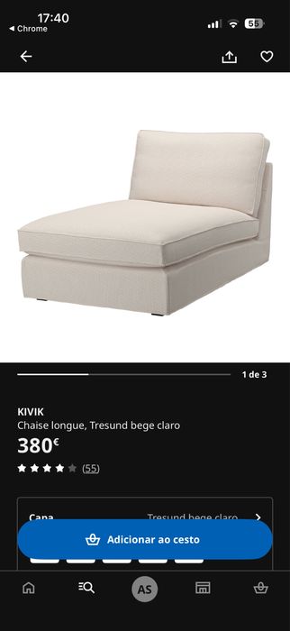 Chaise long Ikea