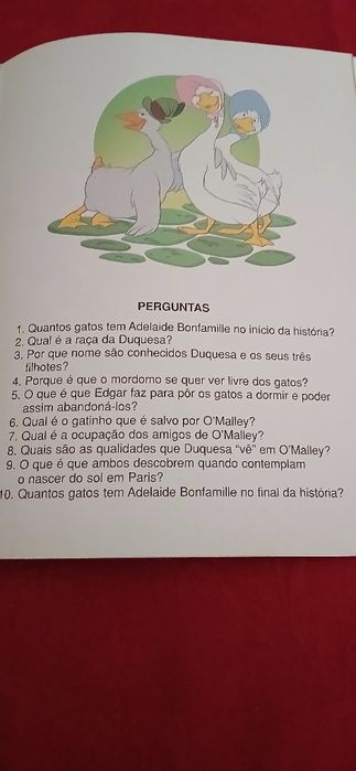 Os Aristogatos-Histórias Multieducativas