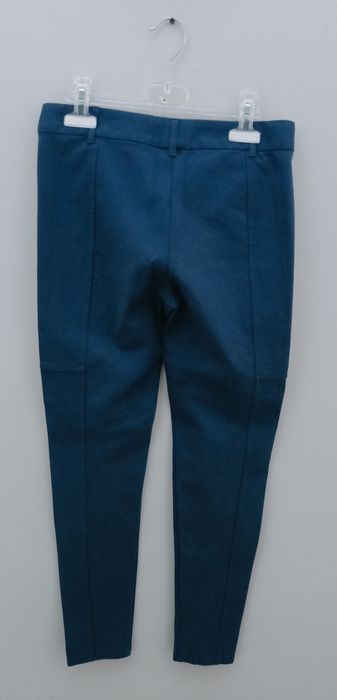 Granatowe spodnie dziewczęce tregginsy legginsy Ralph Lauren 12/14