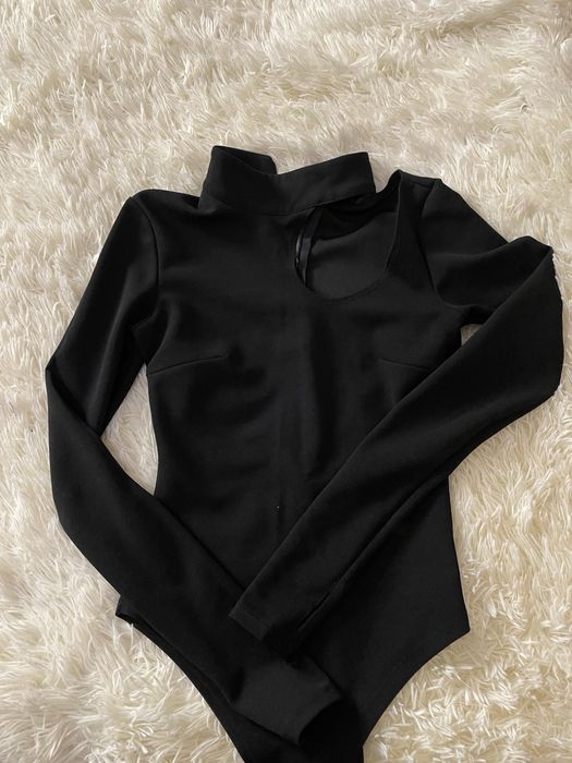 Чорне жіноче боді