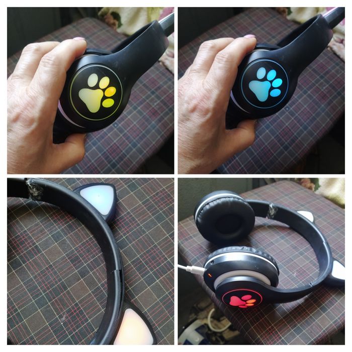 Наушники беспроводные, б/у.Мышь компьютерная USB