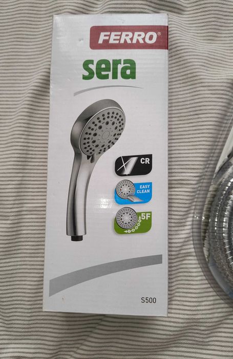 Nowa Ferro SERA rączka natrysku chrom (S500)