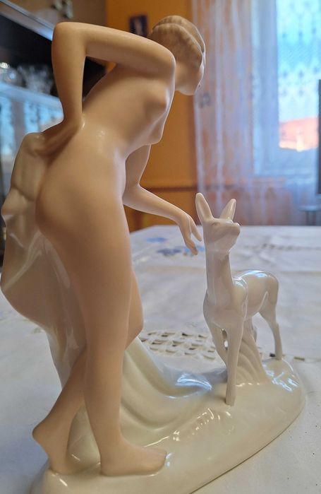Статуетка "Дівчина ню" Німеччини, Wallendorf.
