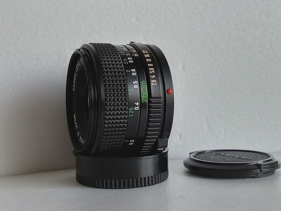 Новий Canon FD 28mm 2.8 ширококутний
