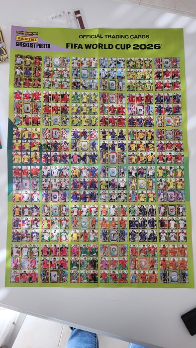 Mundial 2026 - Panini FIFA WORLD CUP 2026 Adrenalyn XL - Arquivador e cartas