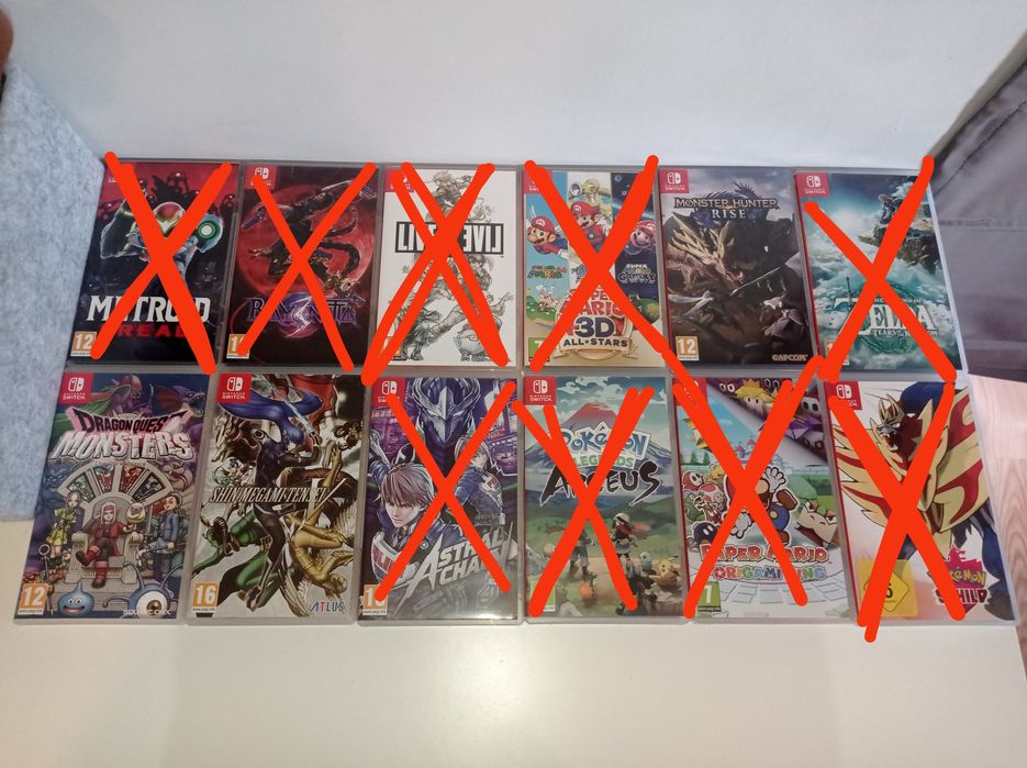 Gry na Nintendo switch