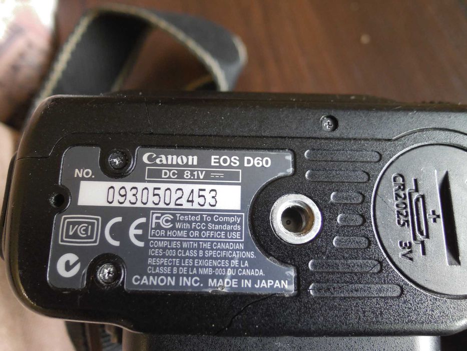 Canon EOS D60 (Japan)