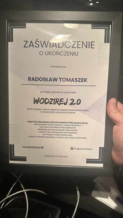 DJ & Wodzirej Rzeszów / Podkarpackie –  Wesela