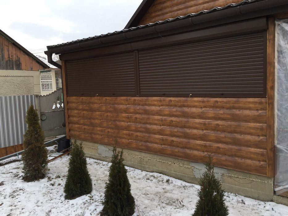 Захисні ролети. Ролети в гараж. Ролети на вікна.