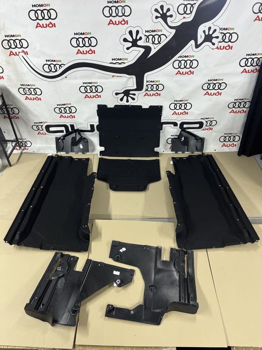 Audi Q5 80A защита порогів Ауді Ку5 защита днища двигуна акпп