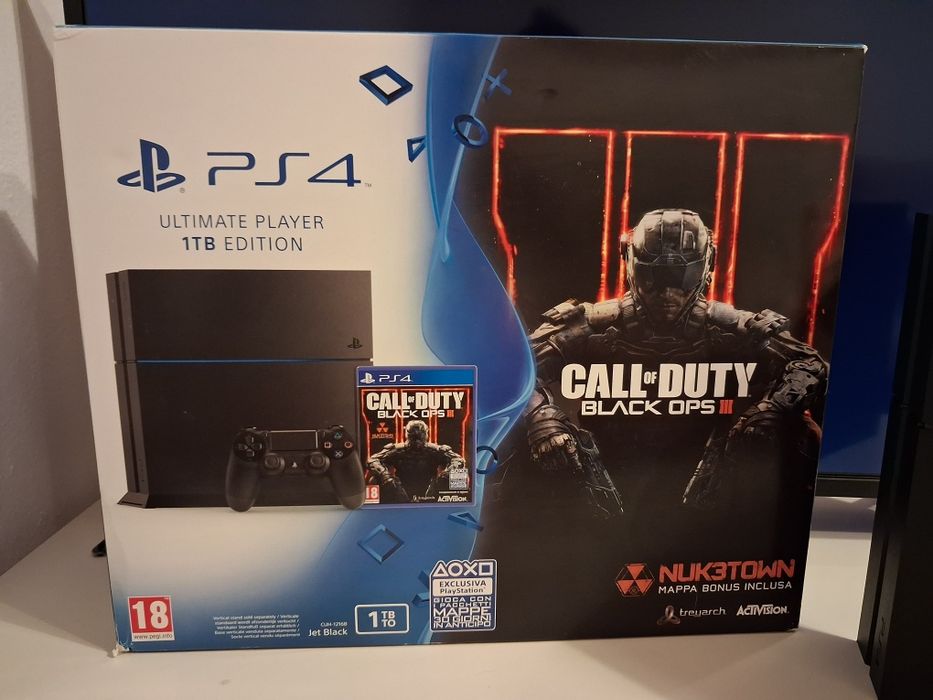 Consola Sony PlayStation 4 (PS4) FAT 1TB + Comando Nacon NOVO