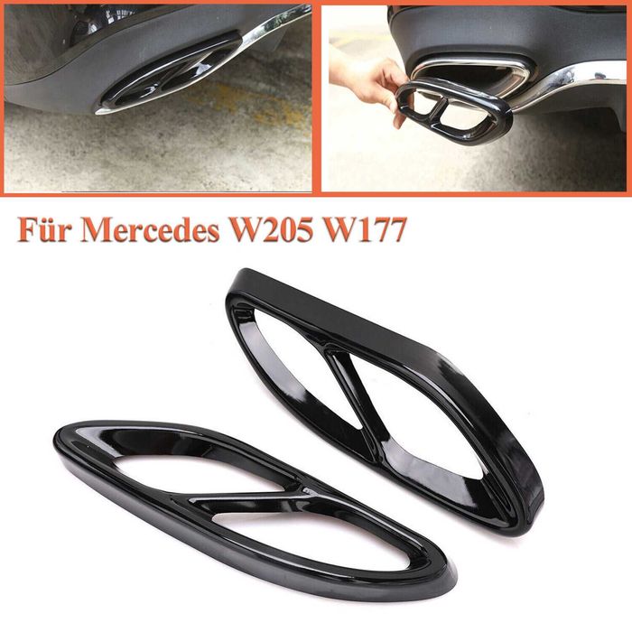 Capas para ponteiras escape Mercedes