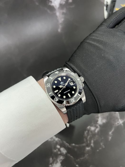 Дайверський годинник | Механізм Miyota 2115 | 20 ATM водозахист