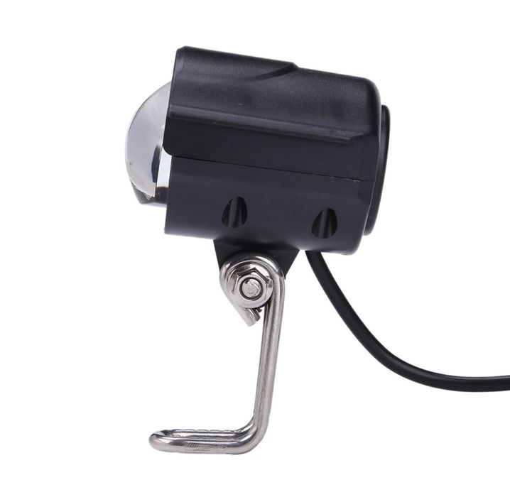 Luz e buzina auxiliar para bicicleta elétrica