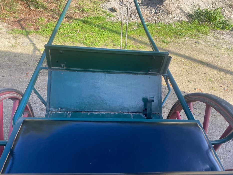 Charrete para cavalo