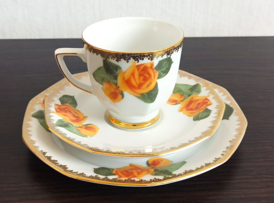 Кофейная тройка Winterling Bavaria.Винтаж,  Фарфор Германия.