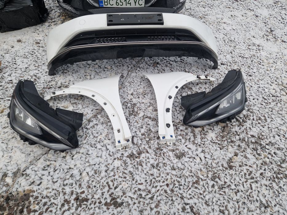Kia ev 6, бампер передній, light, wind,