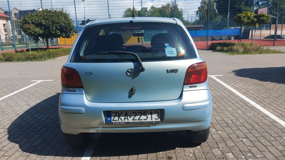 Toyota Yaris  2003r. 1.0 240 tyś. Klimatyzacja
