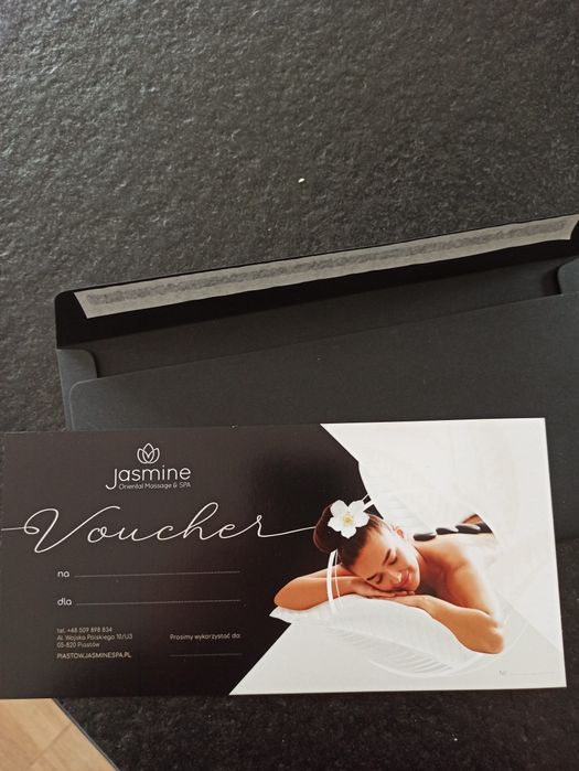 Voucher  na masaż balijski lub tajski olejowy 1 godz (175zl)
