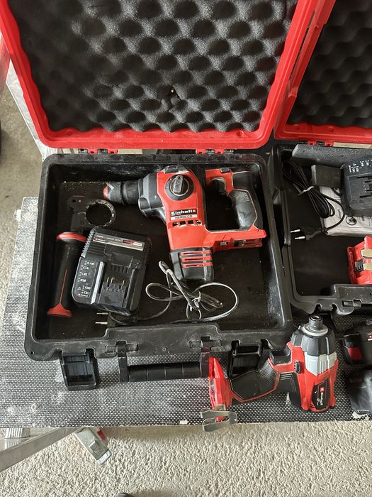 Kit maquinas a bateria einhell