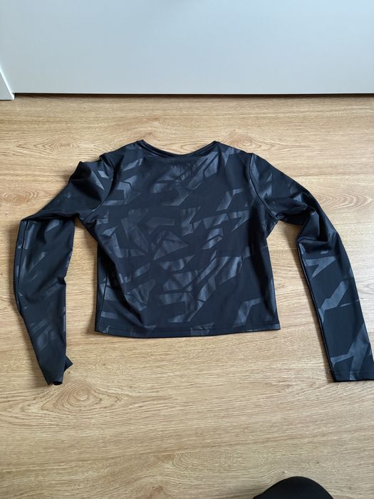 Longsleeve crop top damski 4F