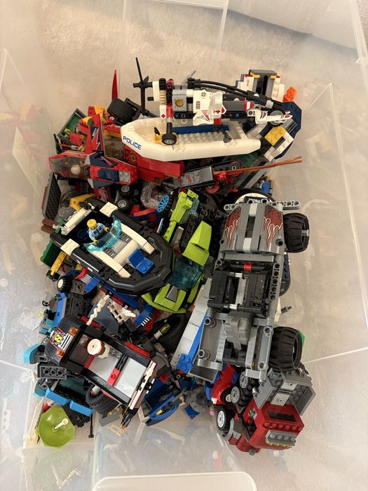 Legos montados diversos