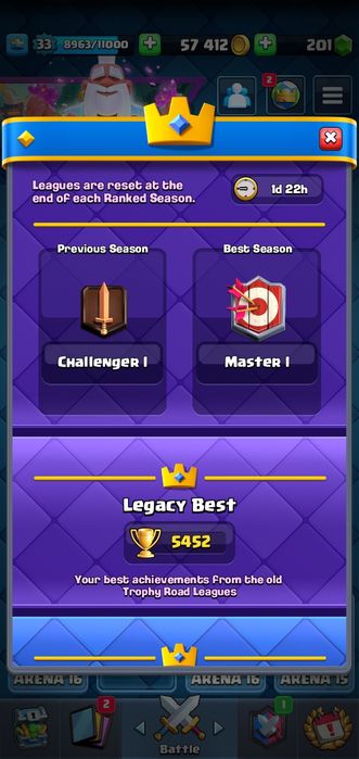 Продам акаун у клеш рояль