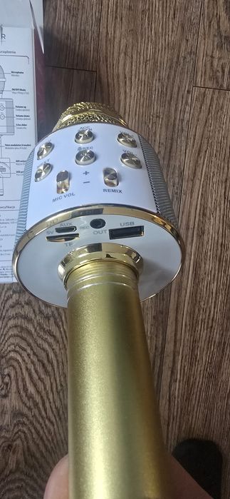 Mikrofon karaoke nowy bez metki