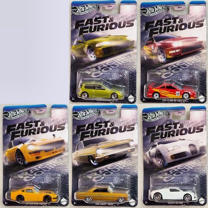 Hot Wheels машинки спецсерія Fast&Furious - Форсаж