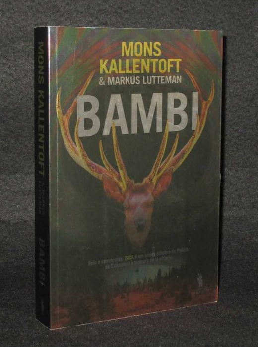 Livro Bambi Mons Kallentoft e Markus Lutteman