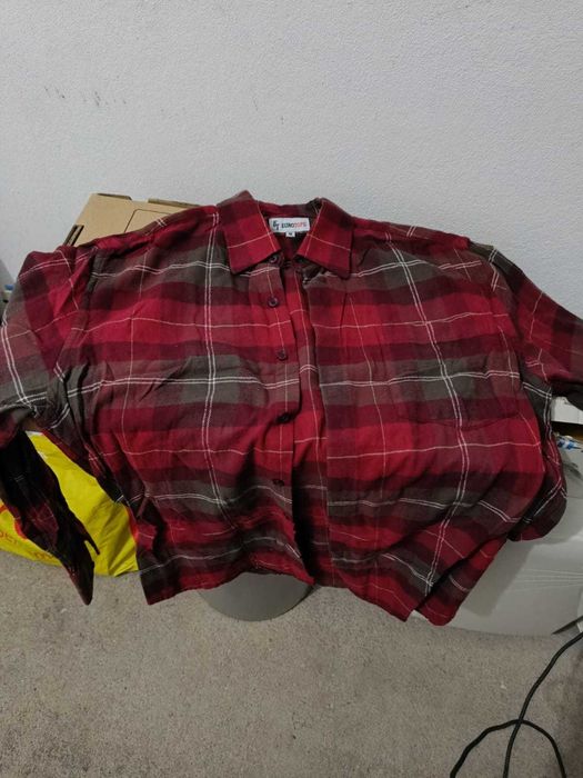 camisas de flanela homem